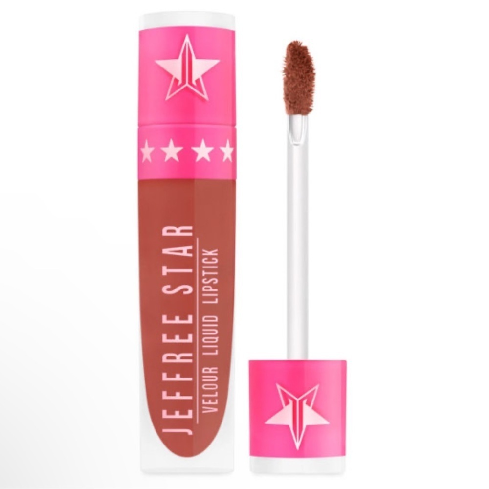 Jeffree Star Cosmetics Velour Liquid Lipstick in Leo Warm Honey Brown Matte - Picture 4 of 7